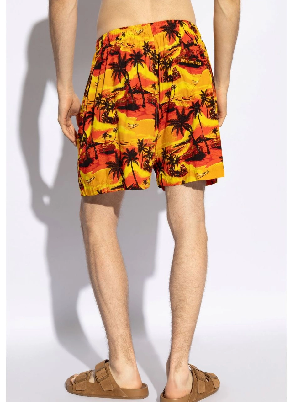 Affordable Alanui tropical-print shorts Women 0801